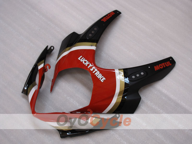 Kit de carénage à injection pour GSX R1000 07-08 - Rouge, Noir - Lucky Strike #OYO87905519