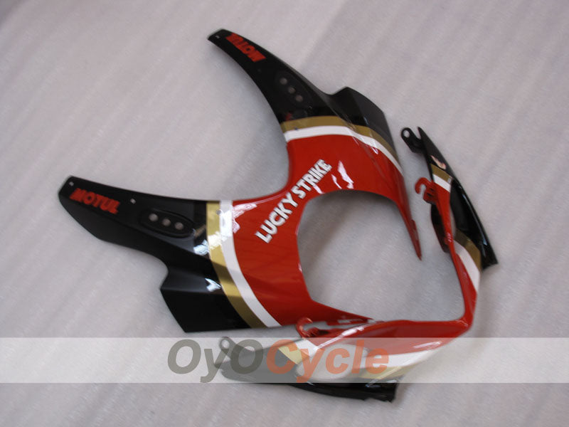 Kit de carénage à injection pour GSX R1000 07-08 - Rouge, Noir - Lucky Strike #OYO87905519