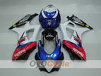 Kit de carénage à injection pour GSX R1000 07-08 - Bleu, Blanc - Rockstar #OYO87905520