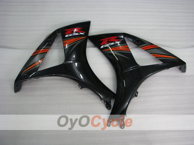 Kit de carénage à injection pour GSX R1000 07-08 - Rouge, Noir - Style usine #OYO87905521