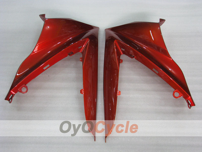 Kit de carénage à injection pour GSX R1000 07-08 - Rouge, Noir - Style usine #OYO87905521