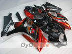 Kit de carénage à injection pour GSX R1000 07-08 - Rouge, Noir - Style usine #OYO87905521