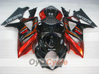 Kit de carénage à injection pour GSX R1000 07-08 - Rouge, Noir - Style usine #OYO87905521