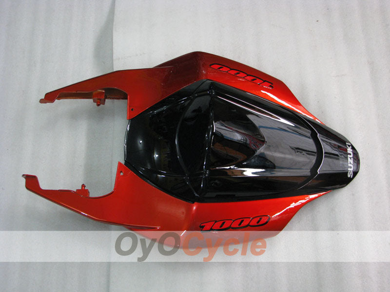 Kit de carénage à injection pour GSX R1000 07-08 - Rouge, Noir - Style usine #OYO87905521