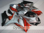 Kit de carénage à injection pour GSX R1000 07-08 - Orange, Argent - Style usine #OYO87905522