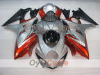 Kit de carénage à injection pour GSX R1000 07-08 - Orange, Argent - Style usine #OYO87905522
