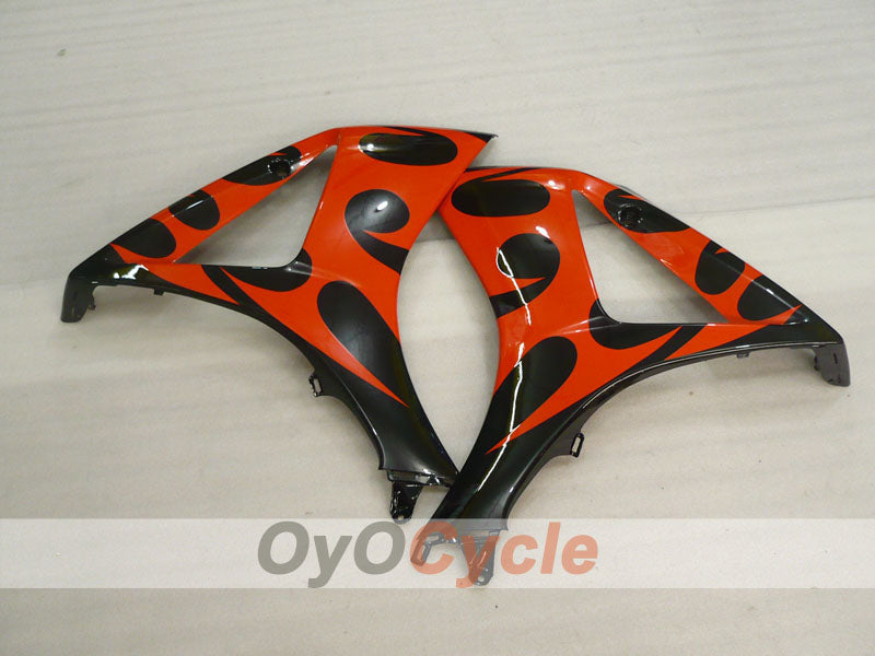 Kit de carénage à injection pour GSX R1000 07-08 - Orange, Noir - Personnalisable #OYO87905523
