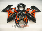 Kit de carénage à injection pour GSX R1000 07-08 - Orange, Noir - Personnalisable #OYO87905523