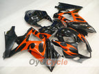 Kit de carénage à injection pour GSX R1000 07-08 - Orange, Noir - Personnalisable #OYO87905523