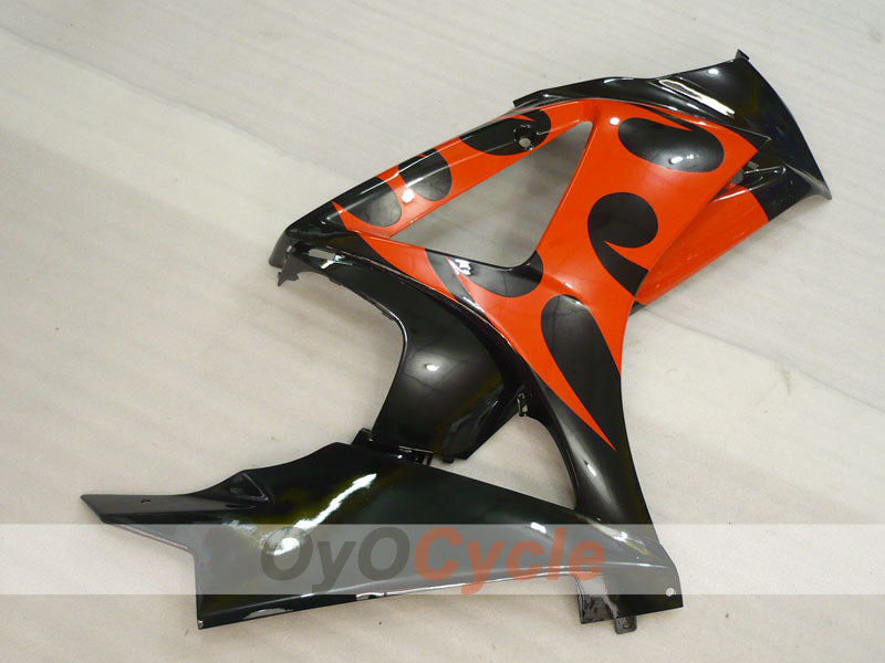 Kit de carénage à injection pour GSX R1000 07-08 - Orange, Noir - Personnalisable #OYO87905523