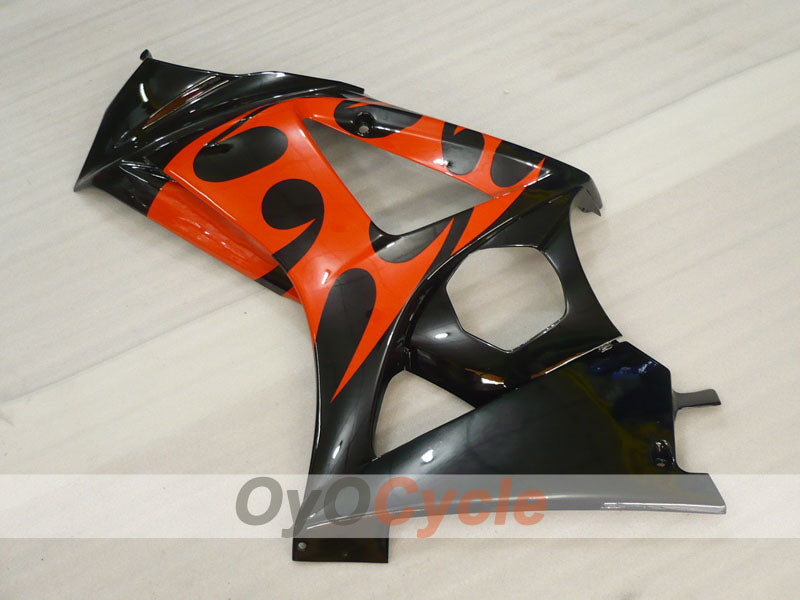 Kit de carénage à injection pour GSX R1000 07-08 - Orange, Noir - Personnalisable #OYO87905523