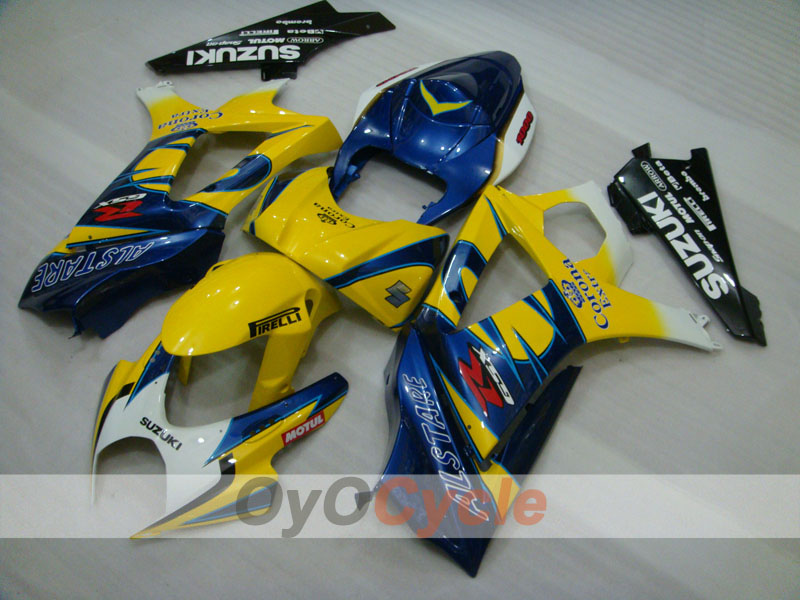 Kit de carénage à injection pour GSX R1000 07-08 - Rouge, Bleu - Corona #OYO87905525