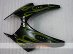 Kit de carénage à injection pour GSX R1000 07-08 - Jaune, Noir - Flamme #OYO87905527