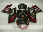 Kit de carénage à injection pour GSX R1000 07-08 - Rouge, Noir - BACARDI #OYO87905531