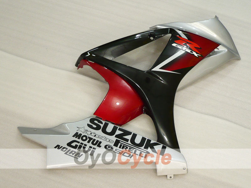 Kit de carénage à injection pour GSX R1000 07-08 - Rouge, Noir, Gris - MOTUL #OYO87905532