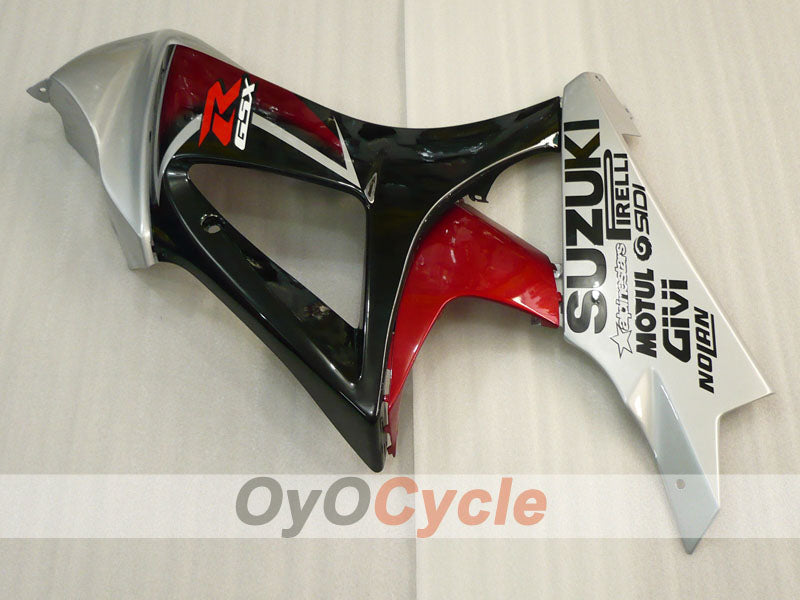 Kit de carénage à injection pour GSX R1000 07-08 - Rouge, Noir, Gris - MOTUL #OYO87905532