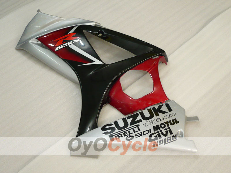 Kit de carénage à injection pour GSX R1000 07-08 - Rouge, Noir, Gris - MOTUL #OYO87905532