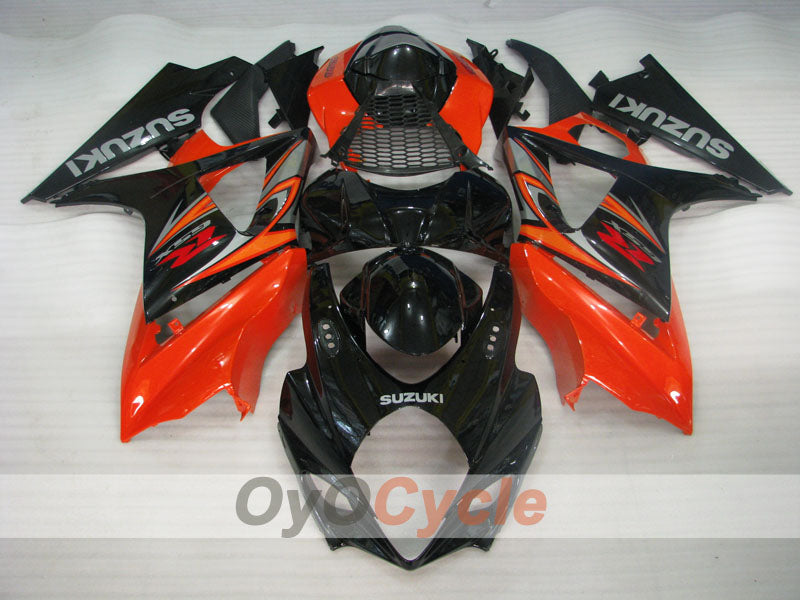 Kit de carénage à injection pour GSX R1000 07-08 - Orange, Noir - Style usine #OYO87905534 Image secondaire du produit