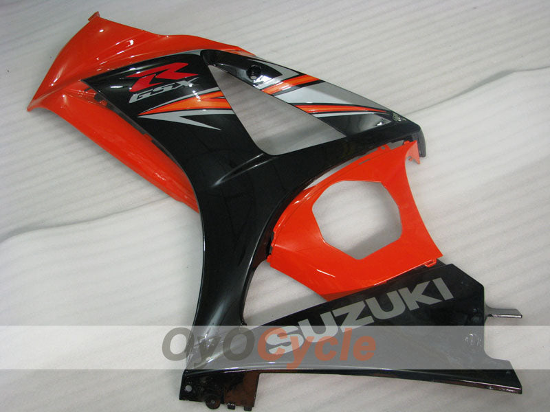Kit de carénage à injection pour GSX R1000 07-08 - Orange, Noir - Style usine #OYO87905534