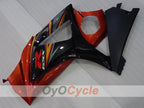 Kit de carénage à injection pour GSX R1000 07-08 - Orange, Noir - Style usine #OYO87905535