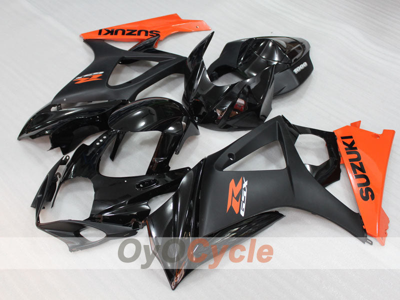 Kit de carénage à injection pour GSX R1000 07-08 - Orange, Noir, Mat - Style usine #OYO87905536 Image secondaire du produit