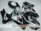 Kit de carénage à injection pour GSX R1000 07-08 - Noir, Argent - Style usine #OYO87905537