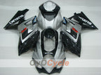 Kit de carénage à injection pour GSX R1000 07-08 - Noir, Argent - Style usine #OYO87905537