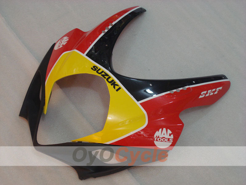 Kit de carénage à injection pour GSX R1000 07-08 - Rouge, Noir - JOMO #OYO87905538