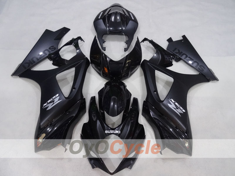 Kit de carénages injectés pour GSX R1000 07-08 - Noir, mat - Style d'usine #OYO87905540