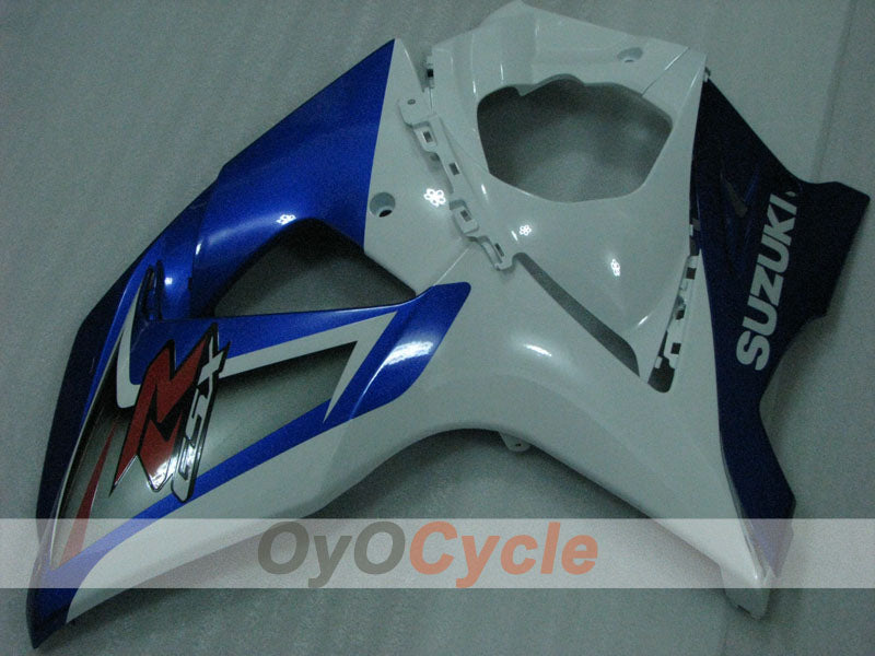 Kit de carénages injectés pour GSX R1000 09-16 - Bleu, blanc - Style d'usine #OYO87905544