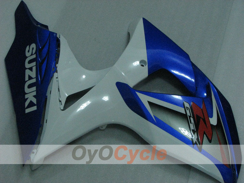 Kit de carénages injectés pour GSX R1000 09-16 - Bleu, blanc - Style d'usine #OYO87905544