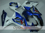 Kit de carénages injectés pour GSX R1000 09-16 - Bleu, blanc - Style d'usine #OYO87905544