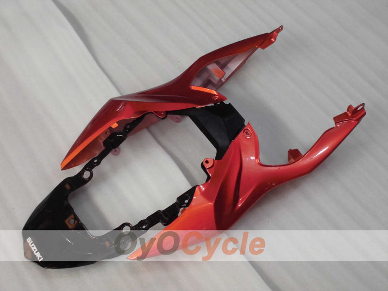 Kit de carénages injectés pour GSX R1000 09-16 - Orange, noir - Style d'usine #OYO87905545