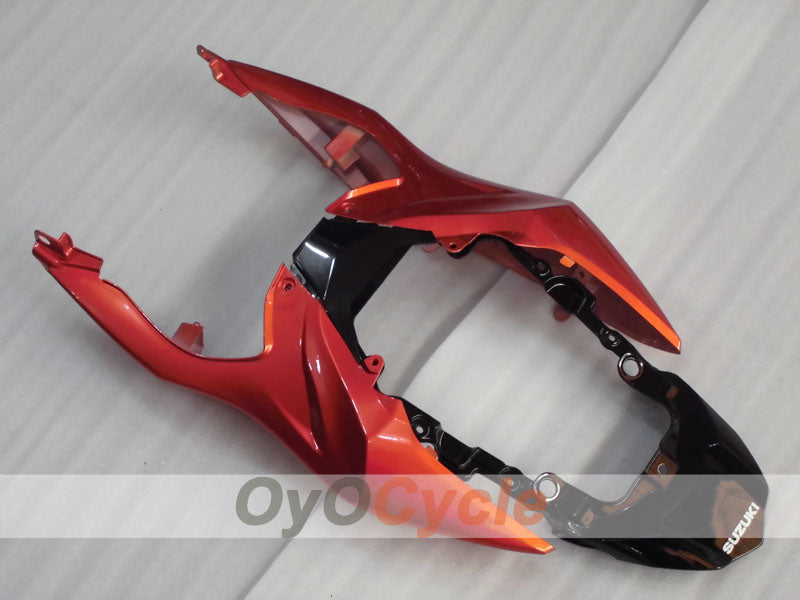 Kit de carénages injectés pour GSX R1000 09-16 - Orange, noir - Style d'usine #OYO87905545