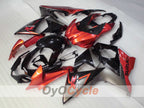 Kit de carénages injectés pour GSX R1000 09-16 - Orange, noir - Style d'usine #OYO87905545