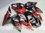 Kit de carénages injectés pour GSX R1000 09-16 - Orange, noir - Style d'usine #OYO87905545