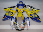 Kit de carénages injectés pour GSX R1000 09-16 - Jaune, bleu - Corona #OYO87905546
