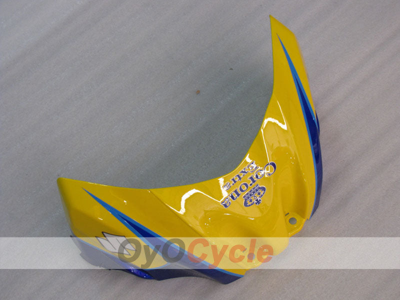 Kit de carénages injectés pour GSX R1000 09-16 - Jaune, bleu - Corona #OYO87905546