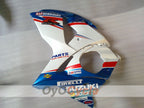 Kit de carénages injectés pour GSX R1000 09-16 - Bleu, blanc - PIRELLI #OYO87905547