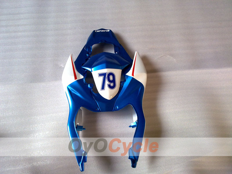 Kit de carénages injectés pour GSX R1000 09-16 - Bleu, blanc - PIRELLI #OYO87905547