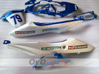 Kit de carénages injectés pour GSX R1000 09-16 - Bleu, blanc - PIRELLI #OYO87905547
