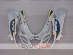 Kit de carénages injectés pour GSX R1000 09-16 - Bleu, blanc - DUNLOP, MOTUL #OYO87905548