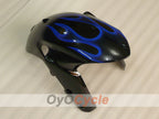 Kit de carénages injectés pour GSX R1000 09-16 - Noir - Flamme #OYO87905549
