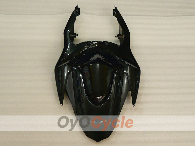 Kit de carénages injectés pour GSX R1000 09-16 - Noir - Flamme #OYO87905549