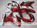 Kit de carénages injectés pour GSX R1000 09-16 - Rouge, blanc - Style d'usine #OYO87905552