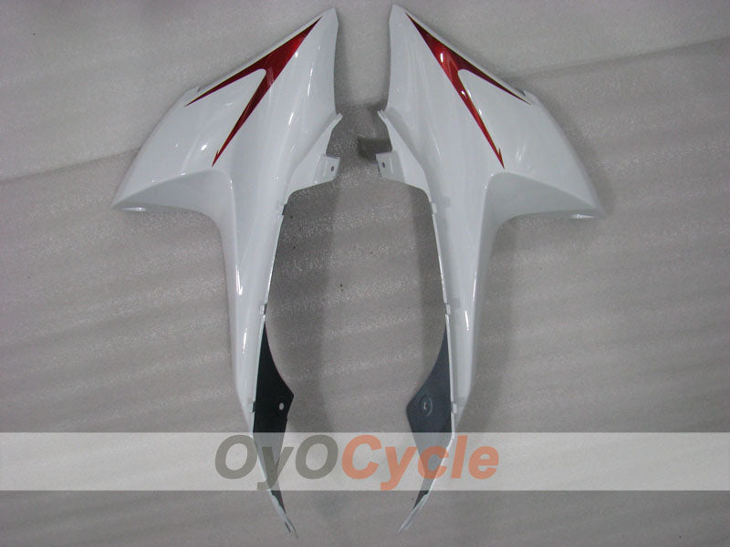 Kit de carénages injectés pour GSX R1000 09-16 - Rouge, blanc - Style d'usine #OYO87905552