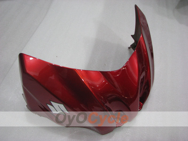 Kit de carénages injectés pour GSX R1000 09-16 - Rouge, blanc - Style d'usine #OYO87905552