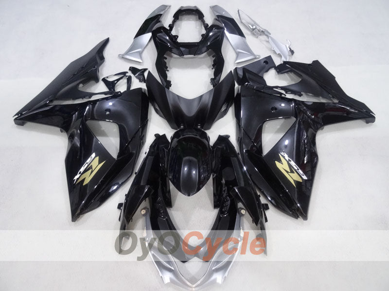 Kit de carénages à injection pour GSX R1000 09-16 - Noir - Style d'origine #OYO87905553