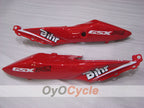 Kit de carénages à injection pour GSX R1000 09-16 - Rouge, bleu, noir - DUNLOP #OYO87905554