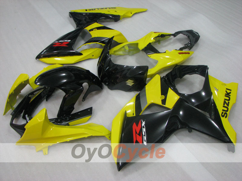 Kit de carénages à injection pour GSX R1000 09-16 - Jaune, noir - Style d'origine #OYO87905555 Image secondaire du produit